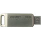 Goodram ODA3 unidad flash USB 16 GB USB Type-A / USB Type-C 3.2 Gen 1 (3.1 Gen 1) Plata