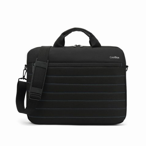 Maletín para portátil 14" / 35,6 cm CoolBox COO-BAG14-1N Negro