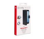 Celly Wally custodia per cellulare 17 cm (6.7") Custodia a libro Nero, Marrone