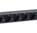 Equip 333286 unità di distribuzione dell'energia (PDU) 8 presa(e) AC 1U Nero
