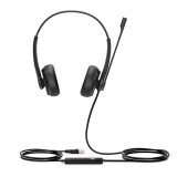 Yealink UH34 Dual Teams Auriculares Alámbrico Diadema Oficina/Centro de llamadas USB tipo A Negro