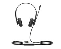 Yealink UH34 Dual Teams Auriculares Alámbrico Diadema Oficina/Centro de llamadas USB tipo A Negro