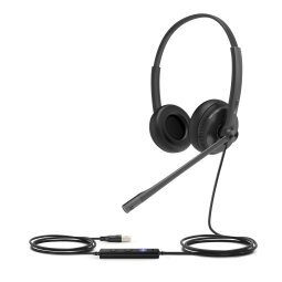 Yealink UH34 Dual Teams Auriculares Alámbrico Diadema Oficina/Centro de llamadas USB tipo A Negro