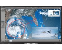SMART Technologies M Pro tableau blanc interactif 139,7 cm (55") 3840 x 2160 pixels Écran tactile Gris HDMI