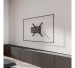 AISENS Soporte Eco Giratorio, Inclinable y Nivelable para Monitor/TV 35kg de 23"-65", Negro