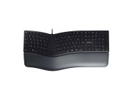 CHERRY KC 4500 ERGO Clavier ergonomique filaire, noir, USB, AZERTY - FR