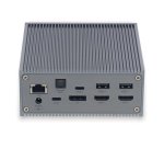 Lindy 43351 base para portátil y replicador de puertos Acoplamiento USB 3.2 Gen 1 (3.1 Gen 1) Type-C Gris