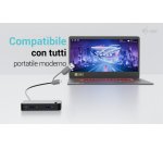 i-tec Universal KVM HUB 2x USB-C + 2x USB-A 3.0