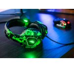 SureFire Skirmish Headset Wired Head-band Gaming USB Type-A Black, Camouflage, Green