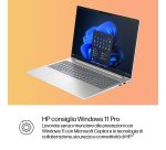 HP ProBook 4 G1i 16 inch Notebook AI PC Intel Core Ultra 5 225U Computer portatile 40,6 cm (16") WUXGA 24 GB DDR5-SDRAM 512 GB SSD Wi-Fi 7 (802.11be) Windows 11 Pro Argento