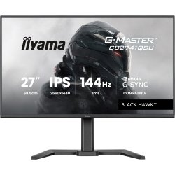 iiyama G-MASTER GB2741QSU-B1 écran plat de PC 68,6 cm (27") 2560 x 1440 pixels Noir