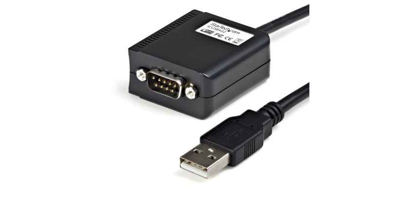 Cable 1,8m USB a Puerto Serie Serial RS422 y 485 DB9 con Retención Puerto COM