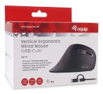 Equip 245119 mouse Universale Mano destra USB Type-A + USB Type-C Ottico 7200 DPI