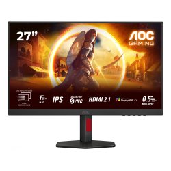 AOC G4 U27G4R écran plat de PC 68,6 cm (27") 3840 x 2160 pixels 4K Ultra HD LED Noir, Rouge
