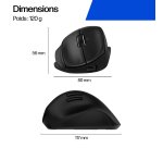 HP Souris ergonomique inclinable 725M