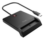 Trust 26253 smart card reader Indoor USB Type-C Black
