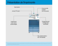 HP LaserJet Enterprise 8501x Bianco e nero Stampante
