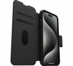 OtterBox Strada Series Folio MagSafe for iPhone 15 Pro Max, Shadow - products delivered without packaging