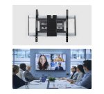 StarTech.com Support Mural Articulé Ultra Fin pour Téléviseurs à Écran Plat Jusqu'à 65" et 45kg, VESA 600x400, Conforme TAA, Profil Bas