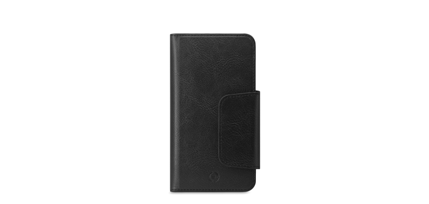 Celly Duomo XL custodia per cellulare 14,7 cm (5.8") Custodia flip a libro Nero