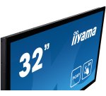 iiyama ProLite TF3215MC-B2AG écran plat de PC 80 cm (31.5") 1920 x 1080 pixels Full HD LED Écran tactile Kiosque Noir