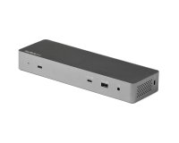 Base para portátil y replicador de puertos Alámbrico Thunderbolt 3 Negro, Gris