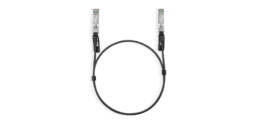 TP-Link TL-SM5220-1M câble InfiniBand et à fibres optiques SFP+ DAC Noir