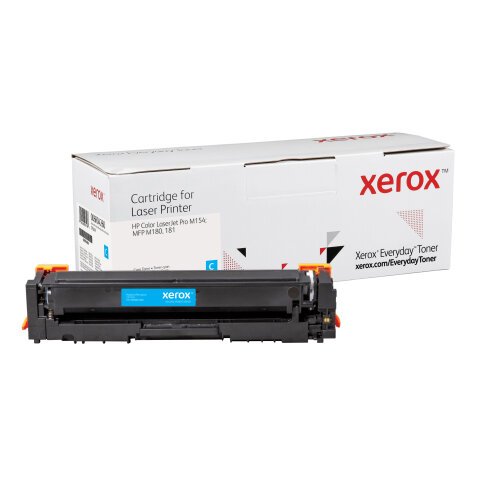 Everyday El tóner ™ Cian de Xerox es compatible con HP 205A (CF531A), Capacidad estándar