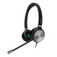 Yealink YHS36 Auriculares Alámbrico Diadema Oficina/Centro de llamadas Negro, Plata