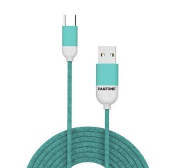 Celly PT-TC001-5L cavo USB USB 2.0 1,5 m USB A USB C Ciano