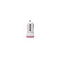 Celly PT-DC1USBP mobile device charger Universal Pink, White Cigar lighter Auto
