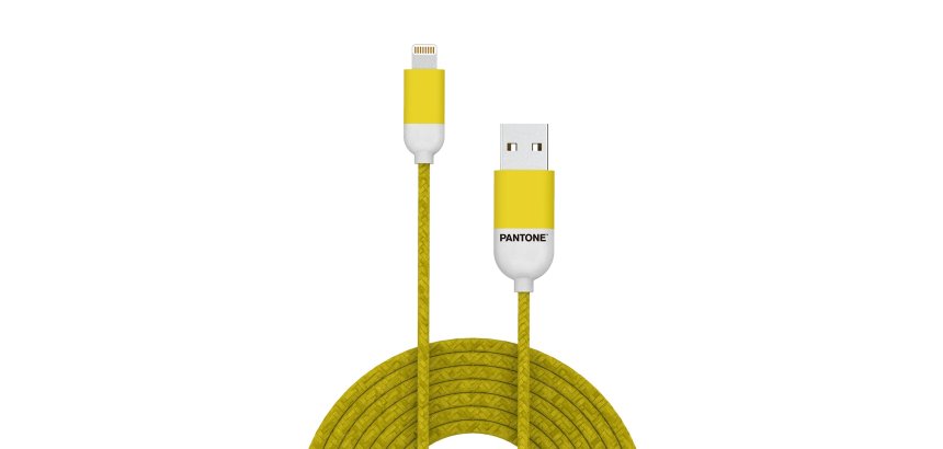 Celly PT-LCS001-5Y mobile phone cable Yellow 1.5 m USB A Lightning