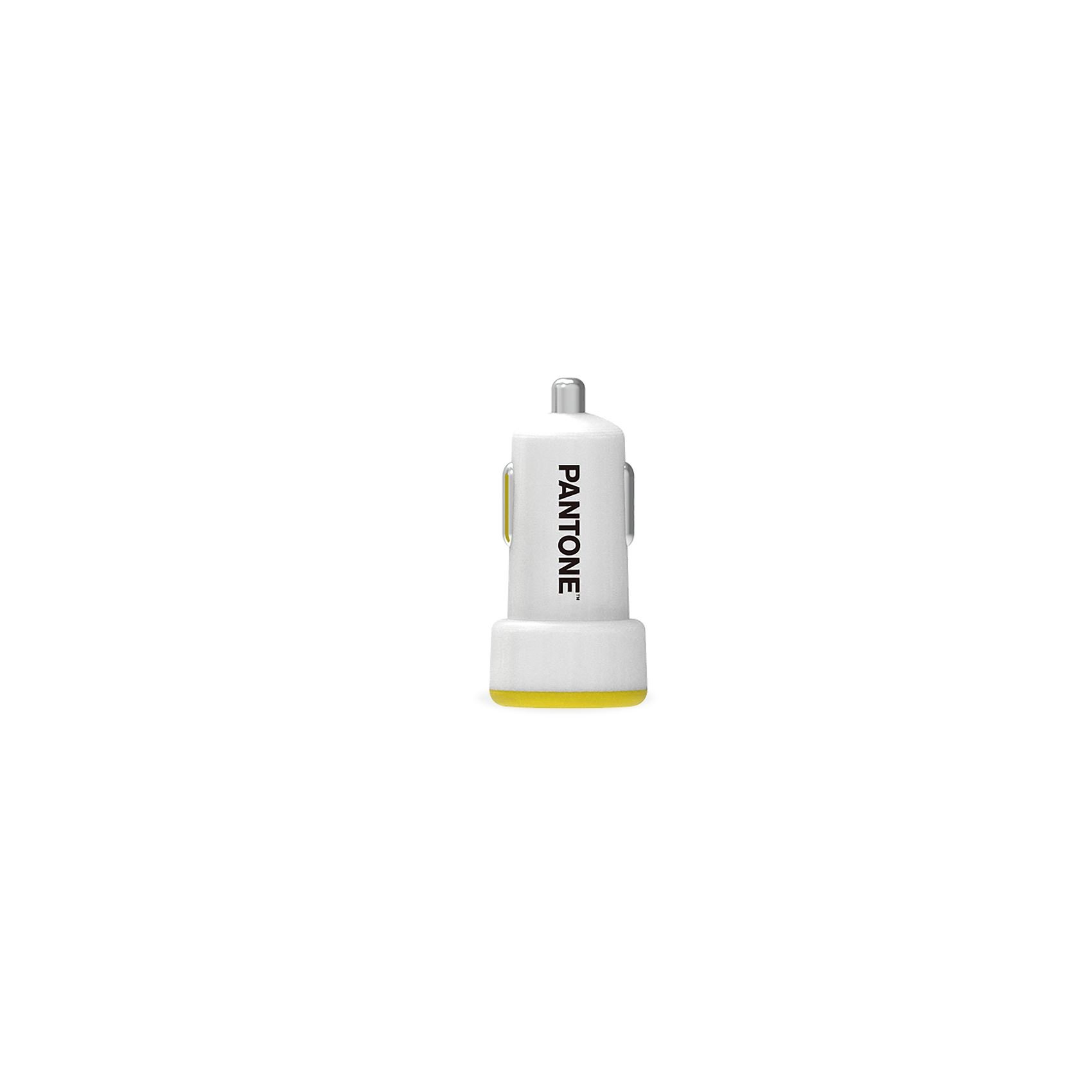 Celly PT-DC1USBY Caricabatterie per dispositivi mobili Universale Bianco, Giallo Accendisigari Auto
