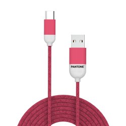 Celly PT-TC001-5P USB cable USB 2.0 1.5 m USB A USB C Pink