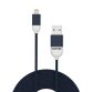 Celly PT-LCS001-5N mobile phone cable Black 1.5 m USB A Lightning