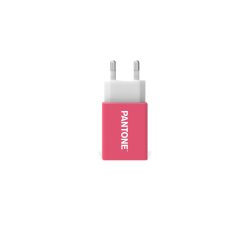 Celly PT-AC1USBP Caricabatterie per dispositivi mobili Universale Rosa AC Interno