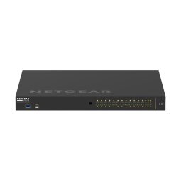 NETGEAR M4250-26G4XF-PoE+ Géré L2/L3 Gigabit Ethernet (10/100/1000) Connexion Ethernet, supportant l'alimentation via ce port (PoE) 1U Noir