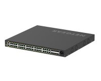 NETGEAR GSM4248PX Géré L2/L3/L4 Gigabit Ethernet (10/100/1000) Connexion Ethernet, supportant l'alimentation via ce port (PoE) Noir