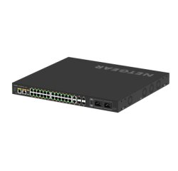 NETGEAR GSM4230UP Géré L2/L3 Gigabit Ethernet (10/100/1000) Connexion Ethernet, supportant l'alimentation via ce port (PoE) 1U Noir