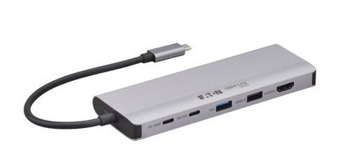 Eaton U442-DOCK26 station d'accueil USB 3.2 Gen 2 (3.1 Gen 2) Type-C Gris