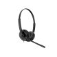 Yealink YHS34 Auriculares Alámbrico Diadema Llamadas/Música Negro
