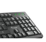 Equip 245221 teclado Ratón incluido Oficina RF inalámbrico QWERTY Español Negro