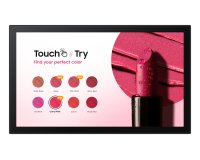 Samsung QB13C-T Pannello piatto per segnaletica digitale 33 cm (13") LCD Wi-Fi 500 cd/m² Full HD Nero Touch screen Tizen 7.0 16/7