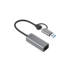 i-tec Metal USB-C/USB-A 2.5Gbps Ethernet Adapter