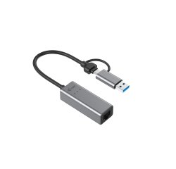 i-tec Metal USB-C/USB-A 2.5Gbps Ethernet Adapter