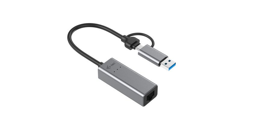 i-tec Metal USB-C/USB-A 2.5Gbps Ethernet Adapter