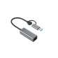 i-tec Metal USB-C/USB-A 2.5Gbps Ethernet Adapter