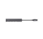 Trust Halyx USB 3.2 Gen 1 (3.1 Gen 1) Type-A 5 Mbit/s Noir, Gris