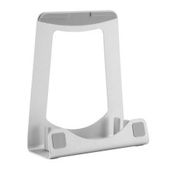 StarTech.com Support Ordinateur Portable - Rehausseur ou Support Ordi 2-en-1 - Idéal pour Ultrabooks & MacBook Pro/Air jusqu'à 15" - Support Portable Ergonomique Inclinable Bureau - Argenté, Aluminum