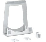 StarTech.com Support Ordinateur Portable - Rehausseur ou Support Ordi 2-en-1 - Idéal pour Ultrabooks & MacBook Pro/Air jusqu'à 15" - Support Portable Ergonomique Inclinable Bureau - Argenté, Aluminum